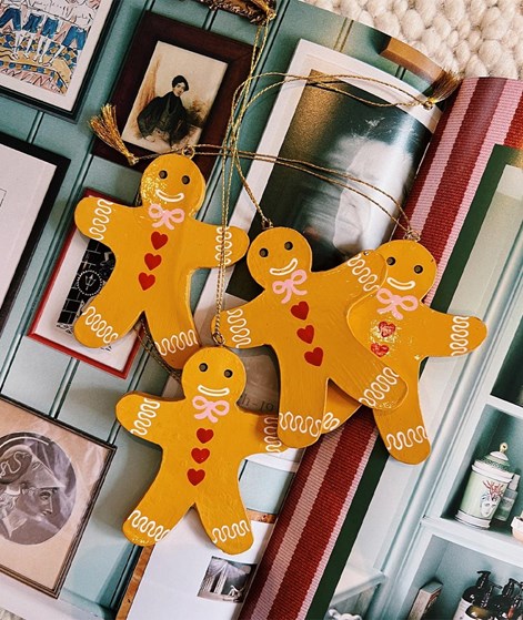 ANNA + NINA Sweet Gingerbread Ornament Braun