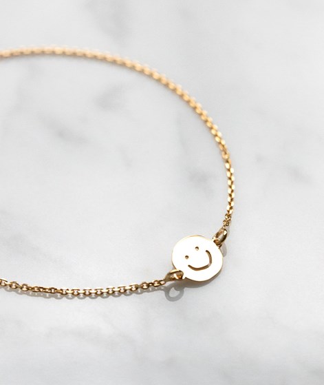 AUF DICH GLCKLICH Armband Gold