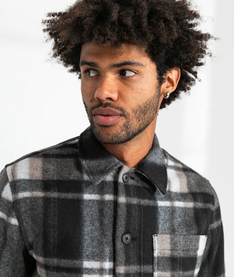 MINIMUM Traves Overshirt gemustert
