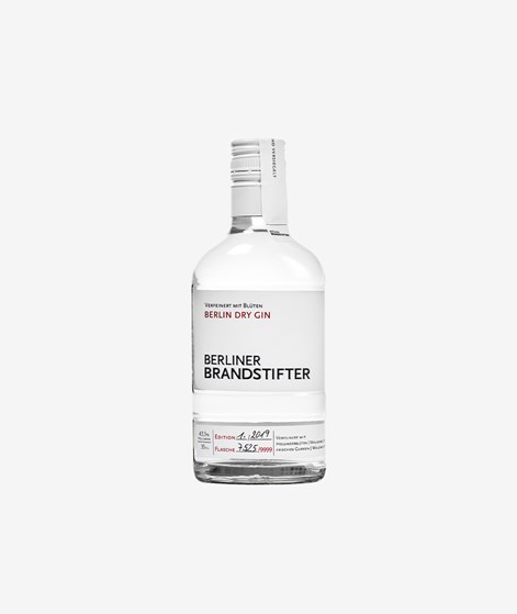 BRANDSTIFTER Berlin Dry Gin 0.35 farblos