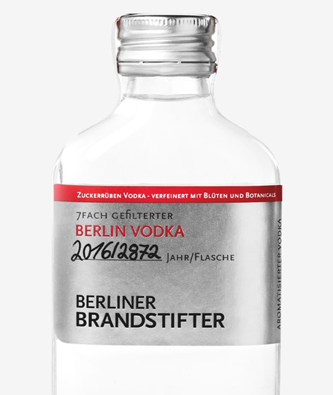BRANDSTIFTER Berlin Vodka 0.1 farblos