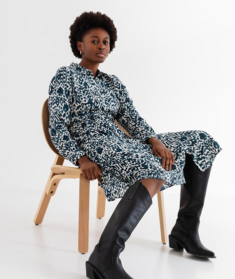 VILA VISua Blusen Midi Kleid mehrfarbig