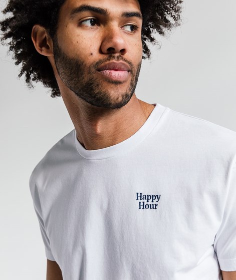 KAUF DICH GLÜCKLICH T-Shirt Happy Hour Weiß