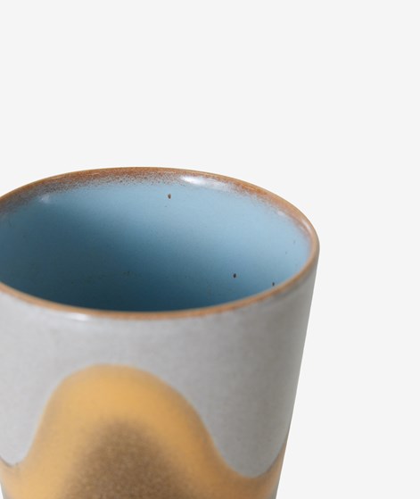 HKLIVING 70s Ceramics Tea Becher mehrfarbig