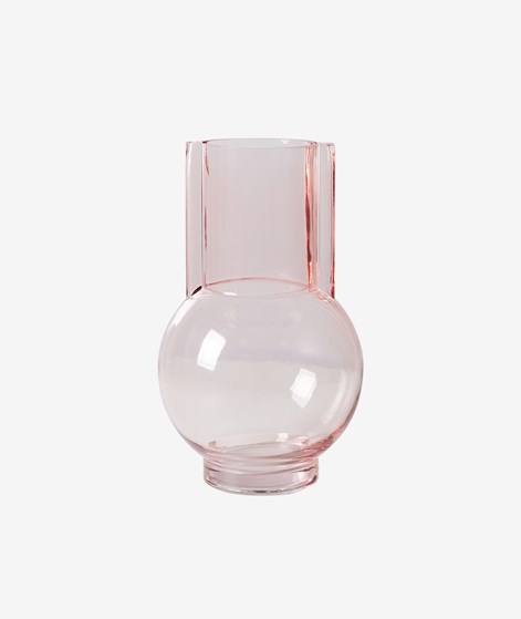 HKLIVING Glas Vase Sundae Rosa