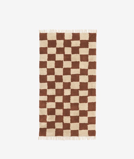 FERM LIVING Mara Teppich (90x150) kariert