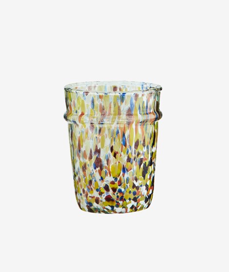 MADAM STOLTZ Trinkglas Glas gemustert