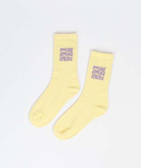 KAUF DICH GLCKLICH Socken Amore (Gr. 36-41) Gelb