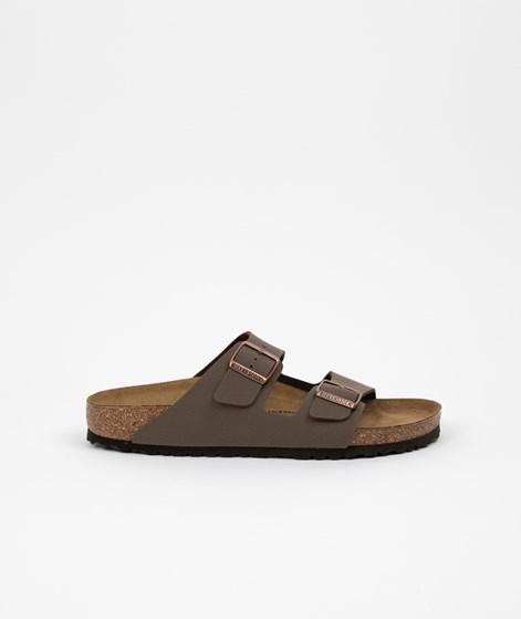 BIRKENSTOCK Arizona Birko-Flor Nubuck Sandale (Gr. 42-46) Braun