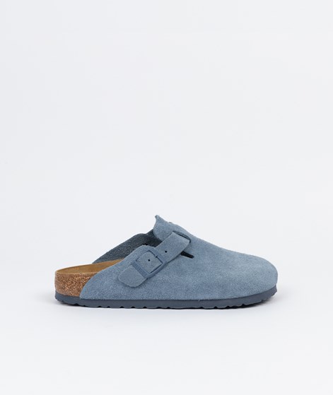 BIRKENSTOCK Boston Suede Leather Sandale