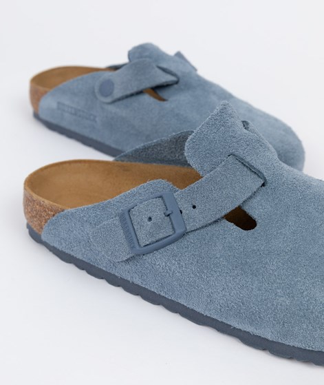 BIRKENSTOCK BostonSuede Leather Sandale