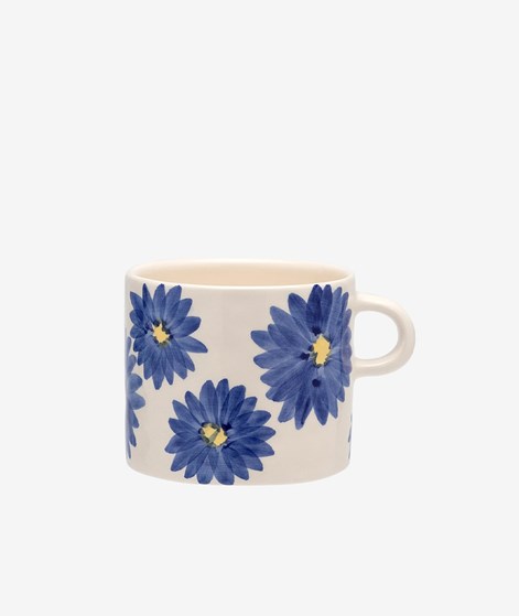 ANNA + NINA Rosegarden Tasse Blau geblmt