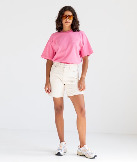 CARHARTT WIP W S/S Chester T-Shirt Rosa