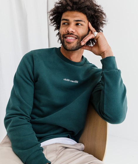 KAUF DICH GLCKLICH Sweater green