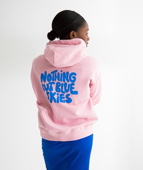 KAUF DICH GLUECKLICH Sweater Blue Skies Pink aus Bio-Baumwolle