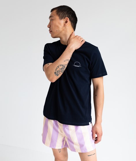 NOWADAYS Open End T-Shirt Blau