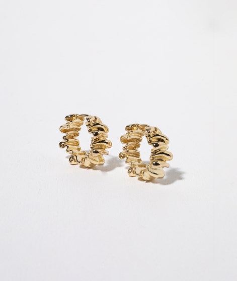 EBBA Ohrringe Wrinkle Gold