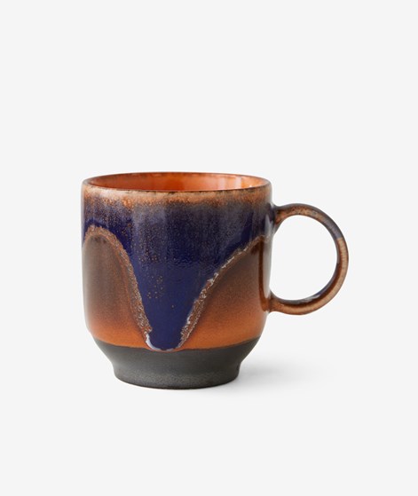 HKLIVING 70s Ceramics: Caf Tasse Arabica mehrfarbig