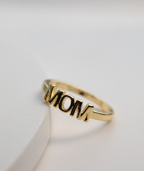 KAUF DICH GLCKLICH MOM Ring Gold