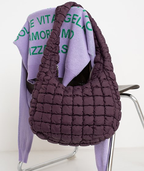 YUKU Handtasche Dunkellila