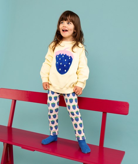 KDG X JULIA KNRNSCHILD KIDS Leggings Erdbeere aus Bio-Baumwolle