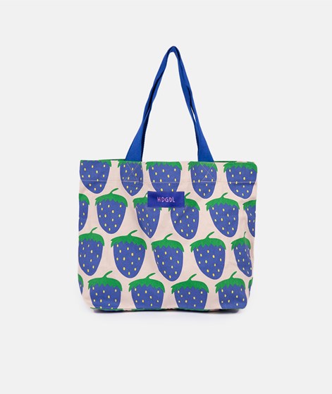 KDG X JULIA KNRNSCHILD Shopper Erdbeeren aus Bio-Baumwolle