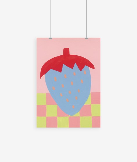 KDG X JULIA KNRNSCHILD Poster Erdbeere