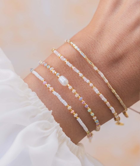 BLUSH INDIGO Amalfi Armband Wei