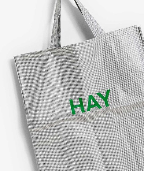 HAY Candy Mono large Shopper Grau