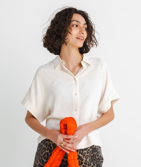 SELECTED FEMME SLFViva Cropped Bluse Bei
