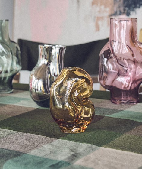 HKLIVING Gleam small Vase  Orange