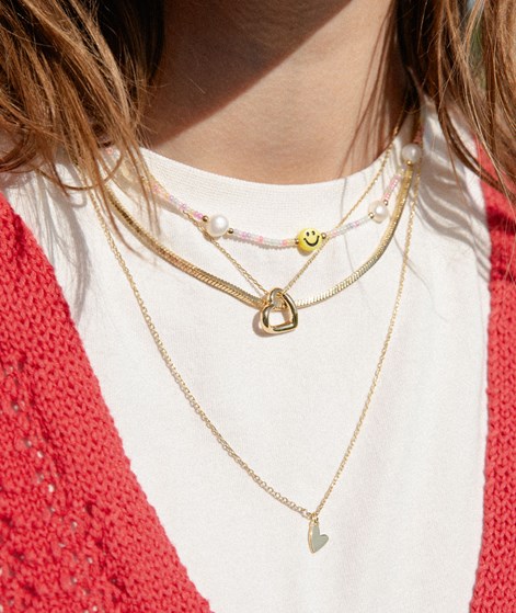 KAUF DICH GLCKLICH  Kette gold