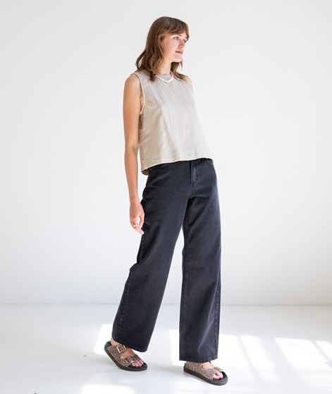 VILA VILania O-Neck Top Beige