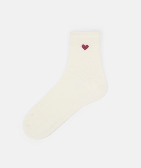 KAUF DICH GLCKLICH Socke Herz pink
