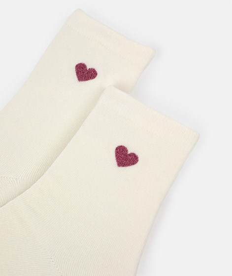 KAUF DICH GLCKLICH Socke Herz pink