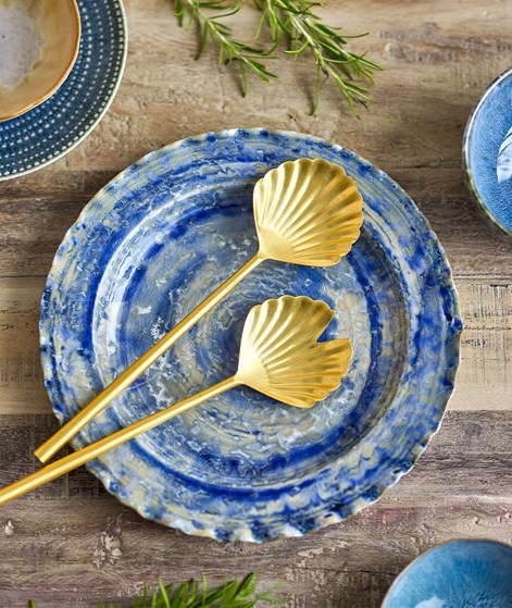 BLOOMINGVILLE Loreta Salatbesteck gold