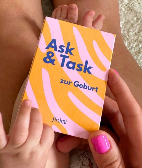 FINIMI Ask & Task Kartenset zur Geburt S