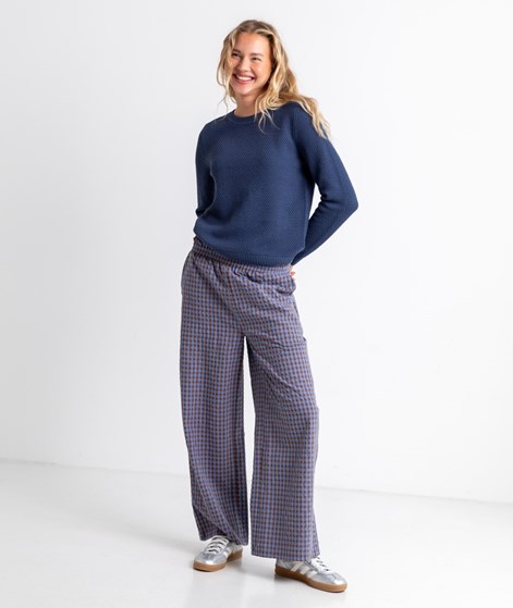 VILA VIDalo O-Neck Pullover Blau