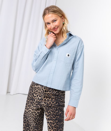 CARHARTT WIP W L/S Toland Bluse Blau