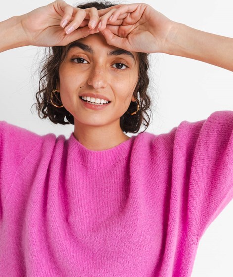KAUF DICH GLCKLICH Strickshirt pink