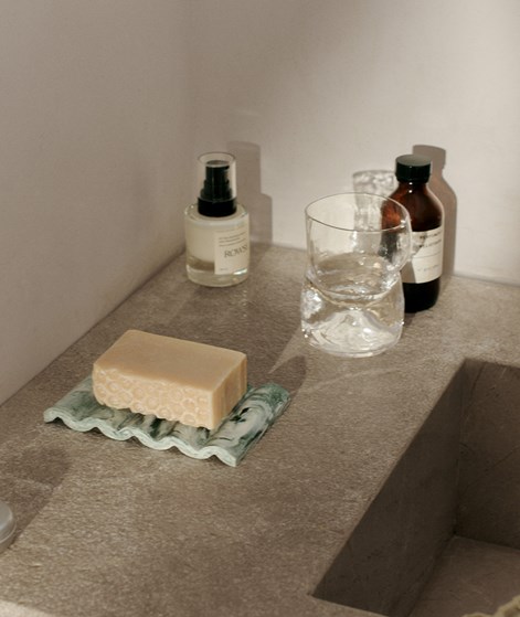 FERM LIVING Mist Seifenschale Grn