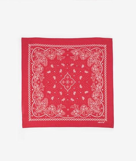 LEVIS Paisley Bandana Tuch Rot