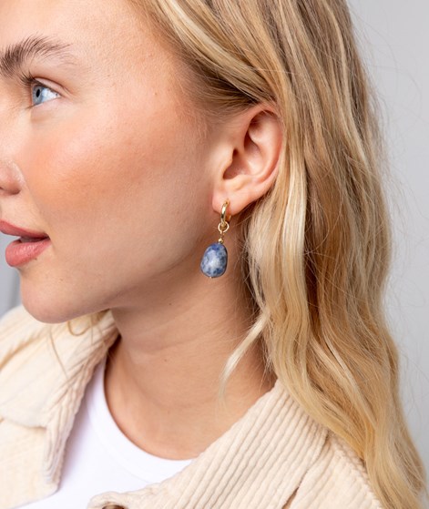EBBA Ohrringe jeansblau