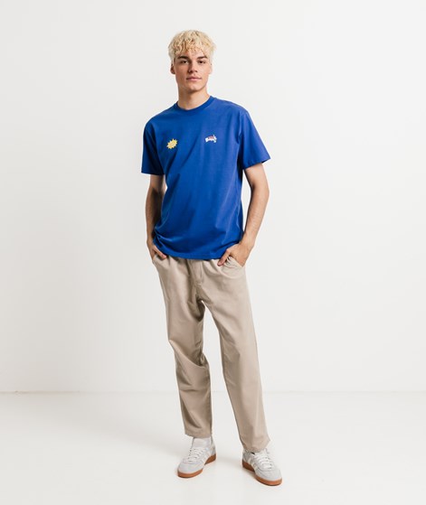 ON VACATION NYC Bagel T-Shirt Blau