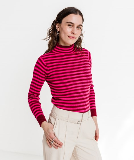 KAUF DICH GLCKLICH Pullover Bordeaux Pink