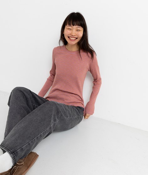 KAUF DICH GLCKLICH Longsleeve gestreift
