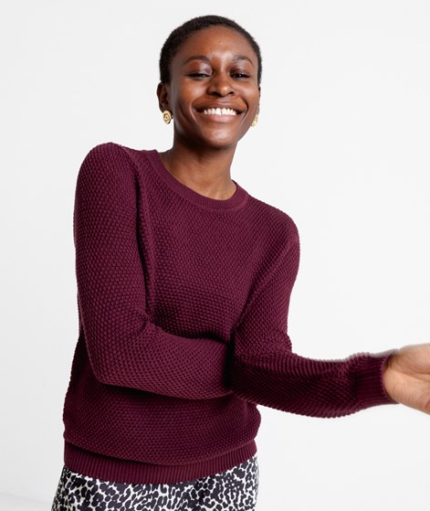 VILA VIDalo O-Neck Pullover Rot