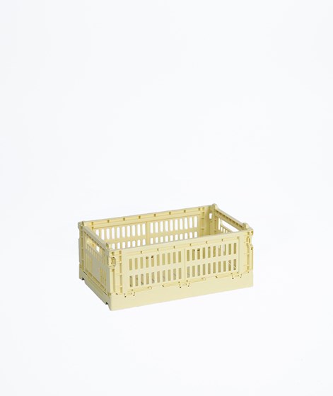 HAY Colour Crate Small Korb Gelb