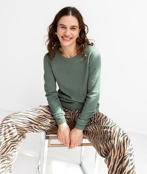 VILA VIRil O-Neck Pullover Grn