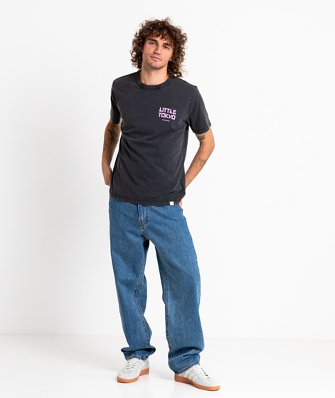 NOWADAYS Menu Print T-Shirt Schwarz